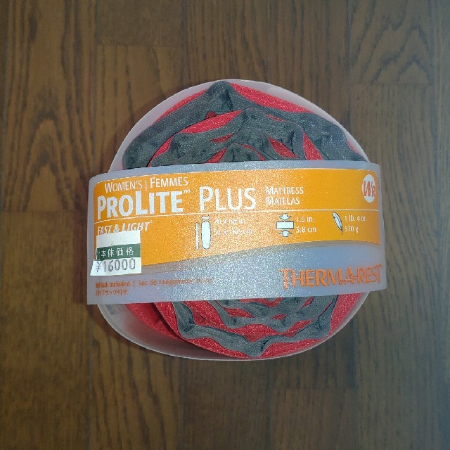 THERMAREST - THERMAREST PROLITE PLUS WR 女性用未使用品の通販 by