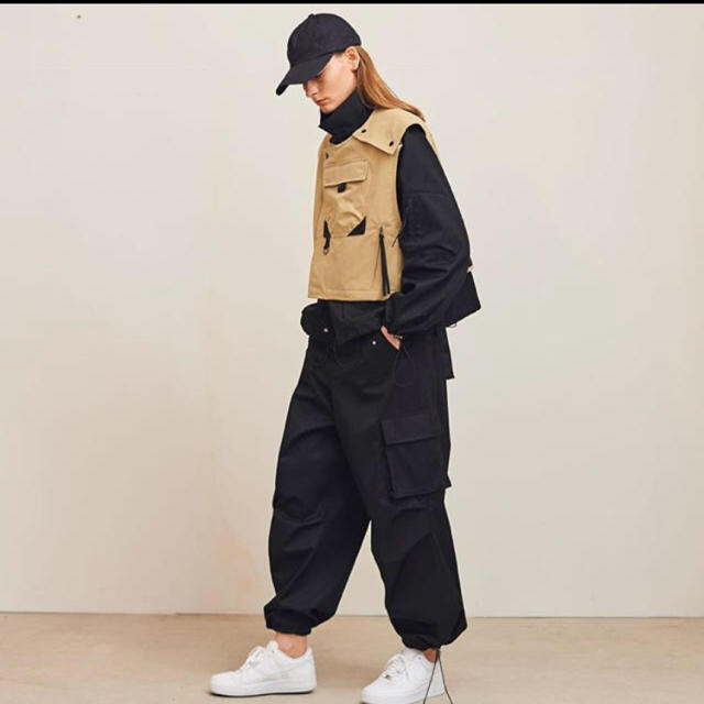 SUNSEA(サンシー)の最終値下げ VENTILE MILITARY PANTS (BLACK) メンズのパンツ(ワークパンツ/カーゴパンツ)の商品写真