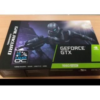 ⭐︎新品未使用品⭐︎玄人志向 GeForce GTX 1660Super 6GB(PCパーツ)