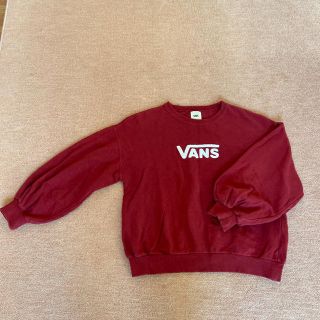 ヴァンズ(VANS)の【VANS】さがら刺繍プルオーバー スウェット トレーナー Ｆサイズ(トレーナー/スウェット)