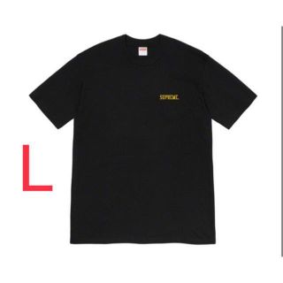 シュプリーム(Supreme)の黒　Lサイズ　シュプリーム　Lamborghini Tee　ランボルギーニ(Tシャツ/カットソー(半袖/袖なし))