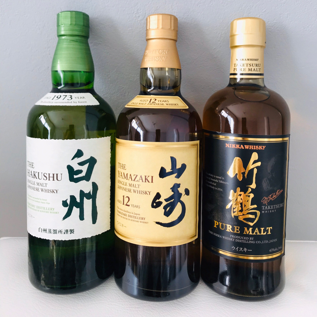 希少❗️山崎12年 白州 竹鶴 セット❗️酒