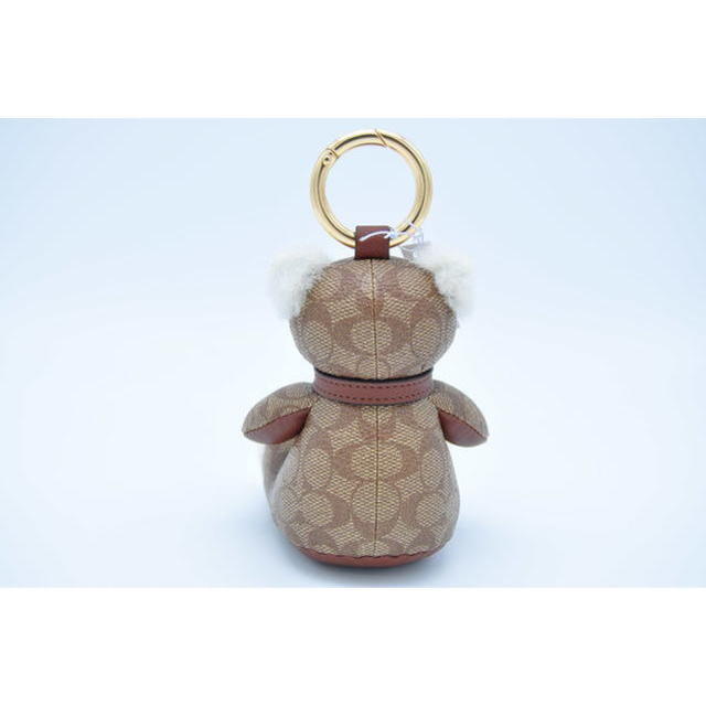 ☆COACH テディベアキーホルダー☆日本未発売品☆シグネチャー柄☆ ☆COACH テディベアキーホルダー☆日本未発売品☆シグネチャー柄☆