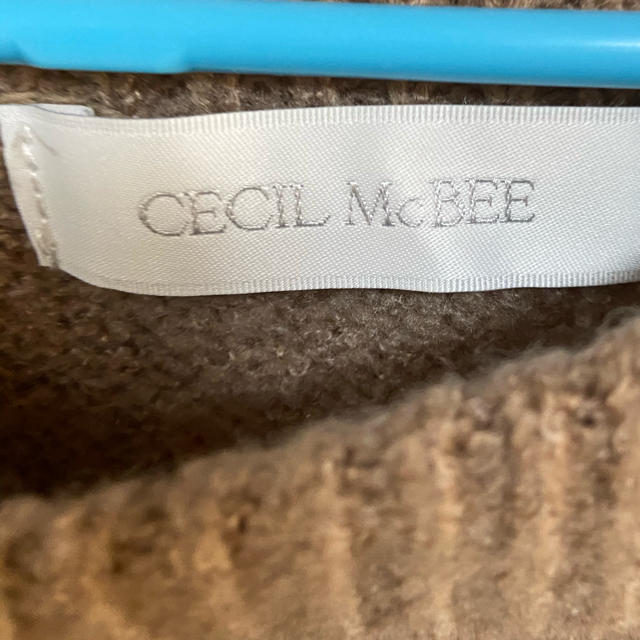 CECIL McBEE(セシルマクビー)の①CECIL Mc BEE ニットワンピ レディースのワンピース(ひざ丈ワンピース)の商品写真