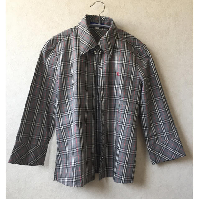 BURBERRY BLUE LABEL(バーバリーブルーレーベル)のBURBERY BLUE LABEL(バーバリーブルーレーベル)七分袖のシャツ レディースのトップス(シャツ/ブラウス(長袖/七分))の商品写真