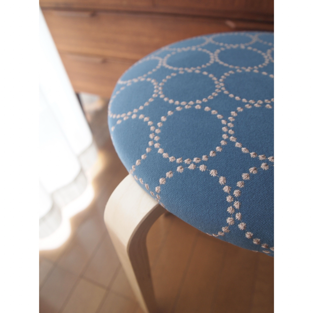 ちゃんずさん専用 ミナペルホネン ハンドメイド スツール タンバリン ちゃんずさん専用 ミナペルホネン ハンドメイド スツール タンバリン
