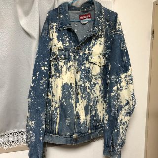 ラングラー(Wrangler)のwrangler ケミカルウォシュレュ　デニムジャケット　gジャン(Gジャン/デニムジャケット)