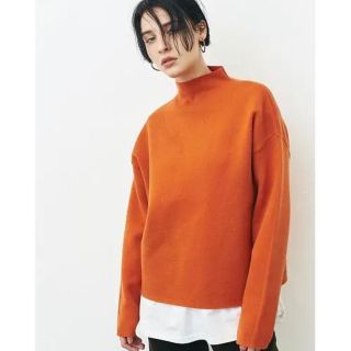 アメリヴィンテージ(Ameri VINTAGE)のCLANE クラネ UP NECK KNIT TOPS(ニット/セーター)