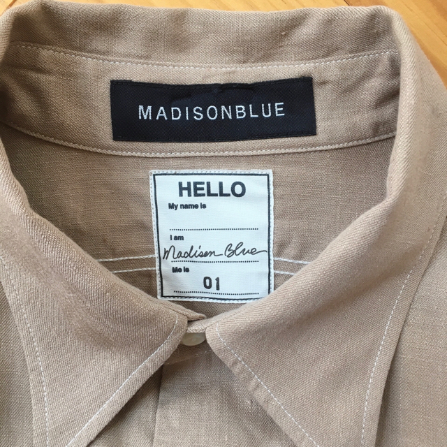 MADISONBLUE(マディソンブルー)のハンプトンリネンシャツ01 レディースのトップス(シャツ/ブラウス(長袖/七分))の商品写真