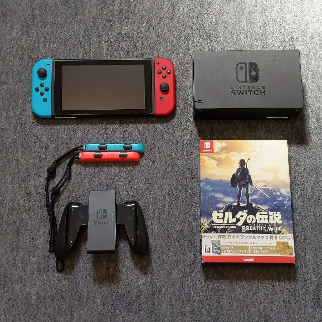 ニンテンドーNintendo Switch ニンテンドー スイッチ ソフト付き 旧型 箱無し