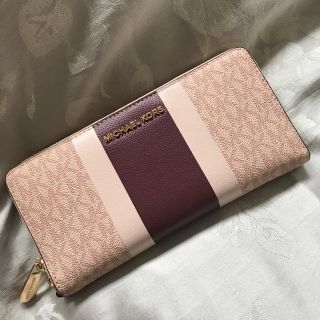 マイケルコース(Michael Kors)の特別値下げ！　新品　春カラー　マイケルコース　長財布　ピンク(長財布)