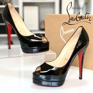 クリスチャンルブタン(Christian Louboutin)の1520 クリスチャンルブタン パテント パンプス 黒(ハイヒール/パンプス)