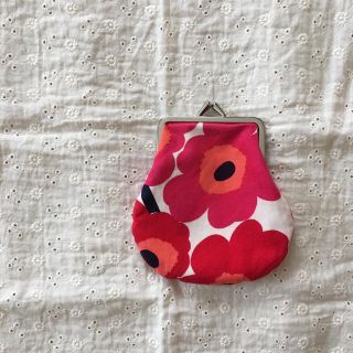 マリメッコ(marimekko)の⚘ marimekko がま口ポーチ ⚘(ポーチ)