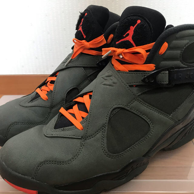 NIKE AIR JORDAN 8 RETRO SEQUOIA ORENGE