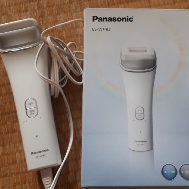 Panasonic(パナソニック)の光エステ　Panasonic ES-WH83 コスメ/美容のボディケア(脱毛/除毛剤)の商品写真