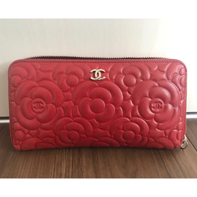 CHANEL カメリア財布