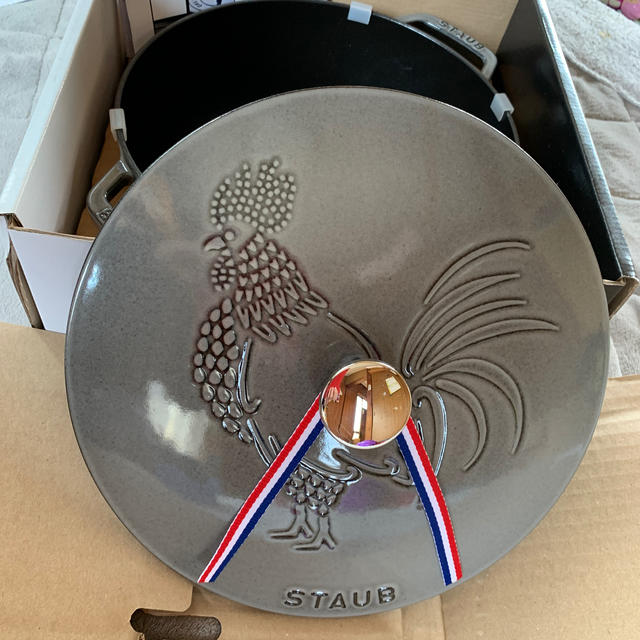 ラ・メール　フレンチルースター 24cm STAUBワナベXL