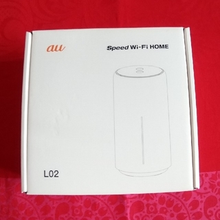 エーユー(au)のSpeed Wi-Fi HOME  au(PC周辺機器)