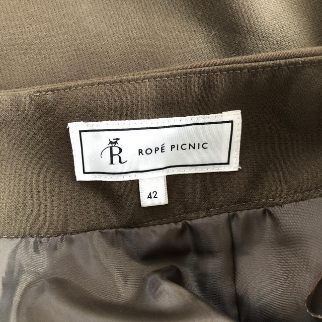 Rope' Picnic(ロペピクニック)のロペピクニック スカート カーキ レディースのスカート(ひざ丈スカート)の商品写真