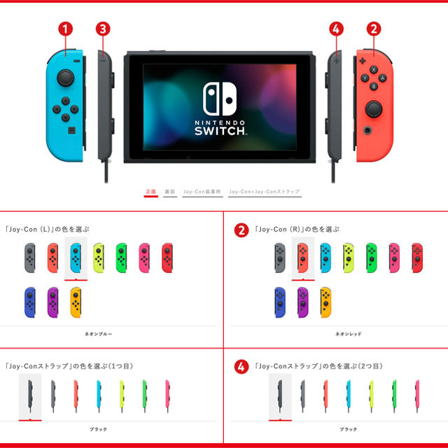 Nintendo Switch カスタム ネオン 新型 Customize