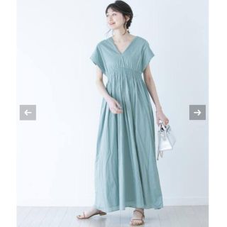 ノーブル(Noble)の【新品タグ付】【MARIHA】 夏の光のドレス ブルーA(ロングワンピース/マキシワンピース)