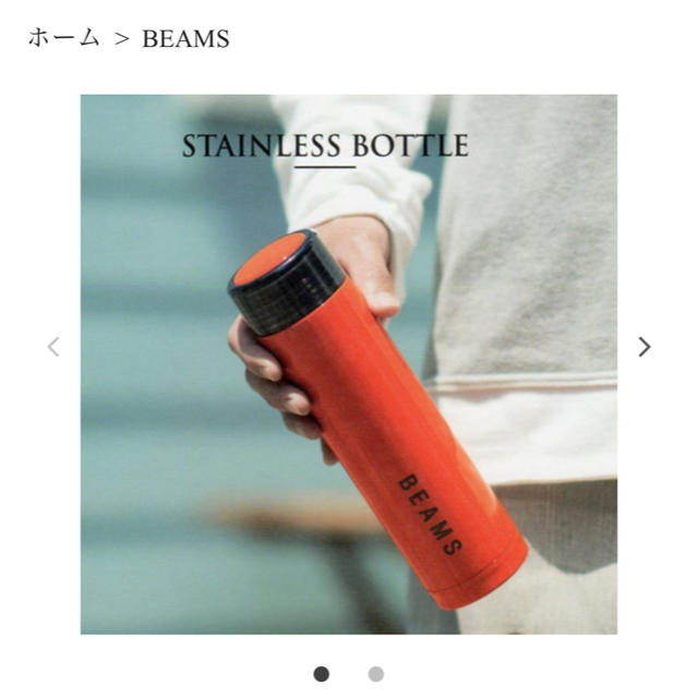 BEAMS(ビームス)のタッチ様専用 BEAMS ステンレスボトル インテリア/住まい/日用品のキッチン/食器(タンブラー)の商品写真