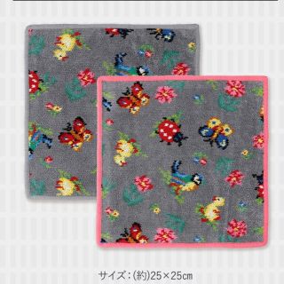 フェイラー(FEILER)の限定　Web完売　フェイラー  ハイジ　グレー　ハンカチ2枚セット(ハンカチ)