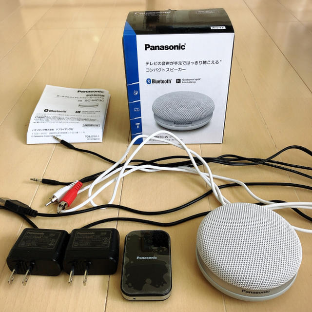 Panasonic(パナソニック)のたか様専用☆Panasonicのポータブルワイヤレススピーカー スマホ/家電/カメラのオーディオ機器(スピーカー)の商品写真