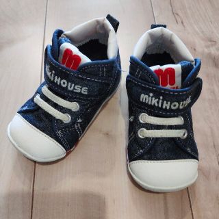 ミキハウス(mikihouse)の美品　ミキハウス　ベビーシューズ　13cm(スニーカー)