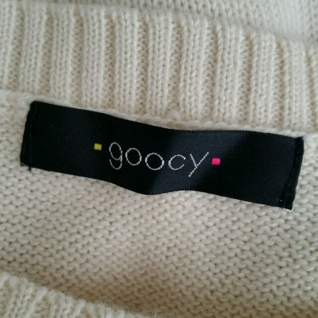 goocy(グースィー)のgoocy　ニット レディースのトップス(ニット/セーター)の商品写真