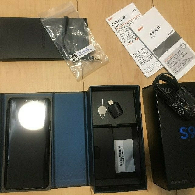 sc02k GALAXY S9 ブラック　極美品　SIMロック解除済み