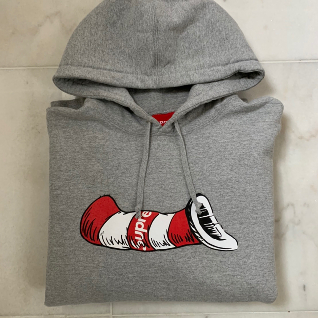 supreme cat in the hooded sweatshirt L