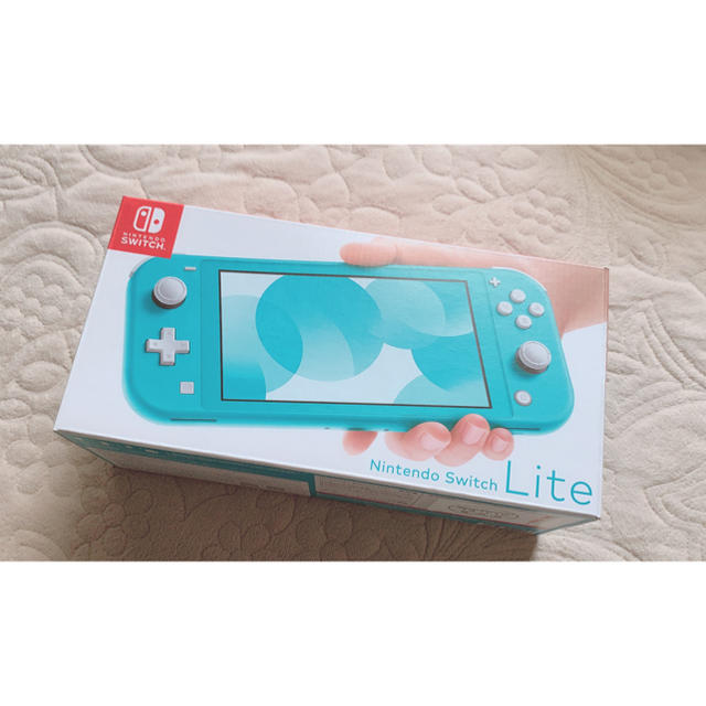 任天堂 switch Lite ターコイズブルー 美品 - 携帯用ゲーム機本体