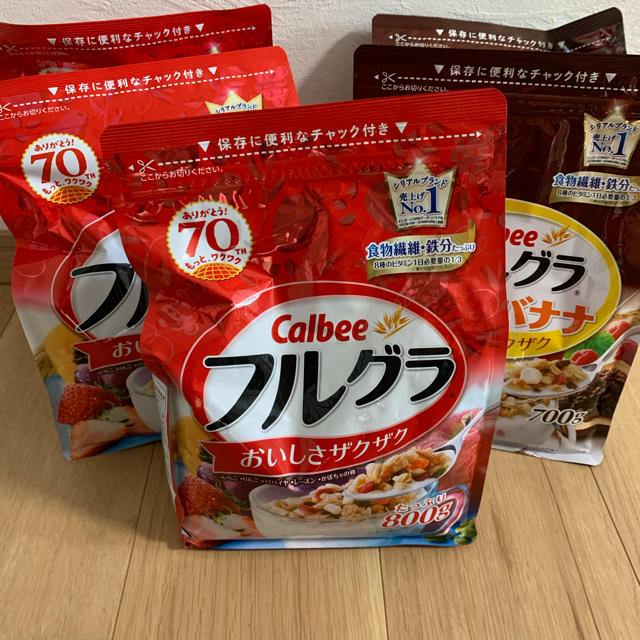 カルビー(カルビー)の専用❁︎フルグラ　800g 5個セット 食品/飲料/酒の健康食品(その他)の商品写真