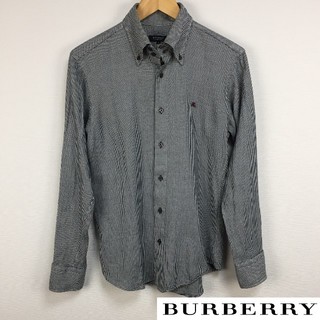 バーバリーブラックレーベル(BURBERRY BLACK LABEL)の美品 BURBERRY BLACK LABEL 長袖シャツ サイズ2(シャツ)