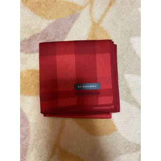 バーバリー(BURBERRY)のBURBERRY大判ハンカチ✧*新品、未使用(ハンカチ)