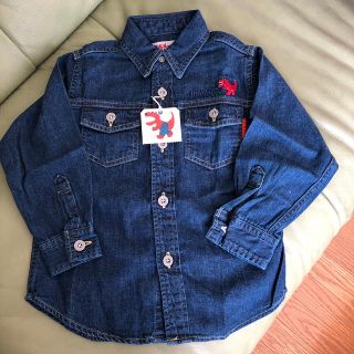 ミキハウス(mikihouse)のミキハウスJEANS    新品ダンガリーシャツ❤️(ブラウス)