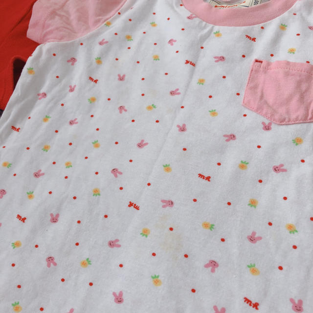 mikihouse(ミキハウス)のミキハウス　女の子100 キッズ/ベビー/マタニティのキッズ服女の子用(90cm~)(Tシャツ/カットソー)の商品写真