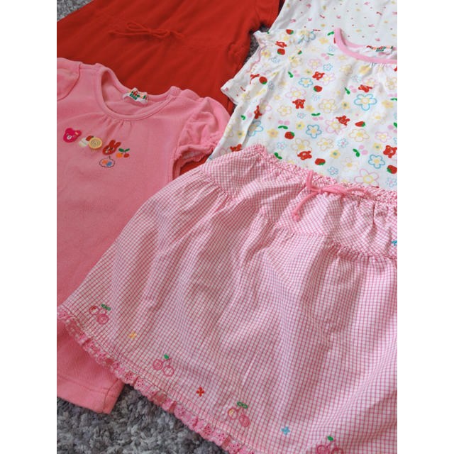 mikihouse(ミキハウス)のミキハウス　女の子100 キッズ/ベビー/マタニティのキッズ服女の子用(90cm~)(Tシャツ/カットソー)の商品写真