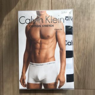 カルバンクライン(Calvin Klein)の【新品未使用】カルバンクライン ボクサーパンツ Mサイズ 3枚セット(ボクサーパンツ)