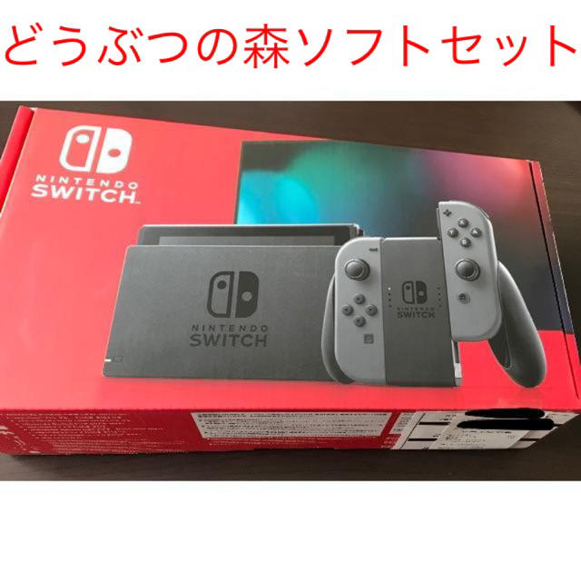 ネオンブルーNintendo Switch どうぶつの森 セット - 家庭用ゲーム機本体