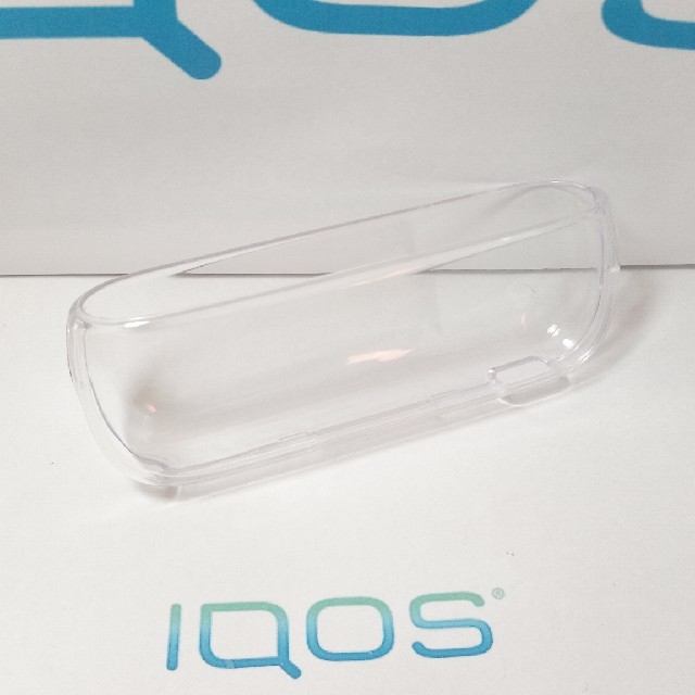 IQOS(アイコス)のIQOS 3 3duo クリアハードケース　未使用　+オマケ メンズのファッション小物(タバコグッズ)の商品写真