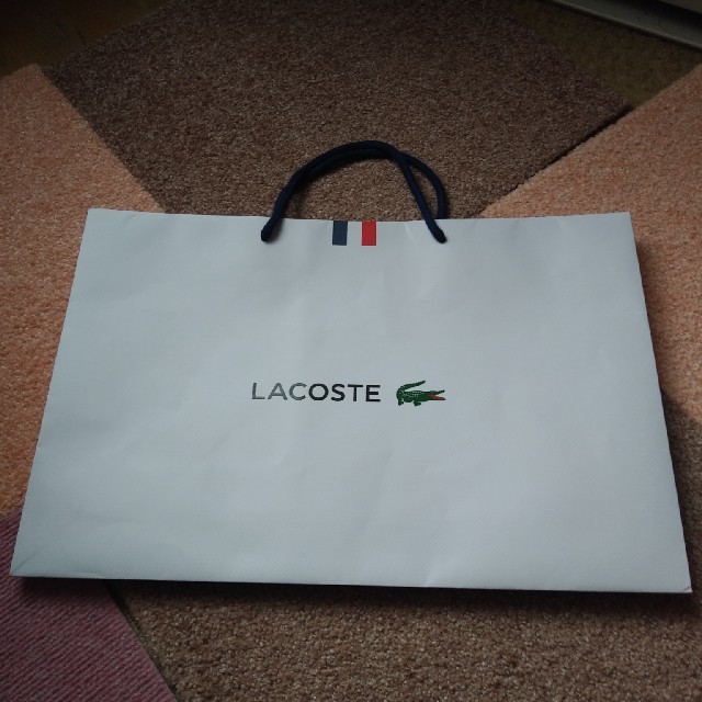 LACOSTE(ラコステ)のラコステ　ショッパー　紙袋 レディースのバッグ(ショップ袋)の商品写真