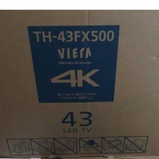 保証有 パナソニック 43V型 4K液晶テレビ　TH-43FX500(テレビ)