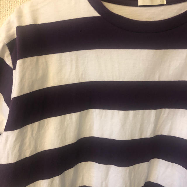 GU(ジーユー)のジーユー　ボーダーＴシャツ☆ メンズのトップス(Tシャツ/カットソー(半袖/袖なし))の商品写真
