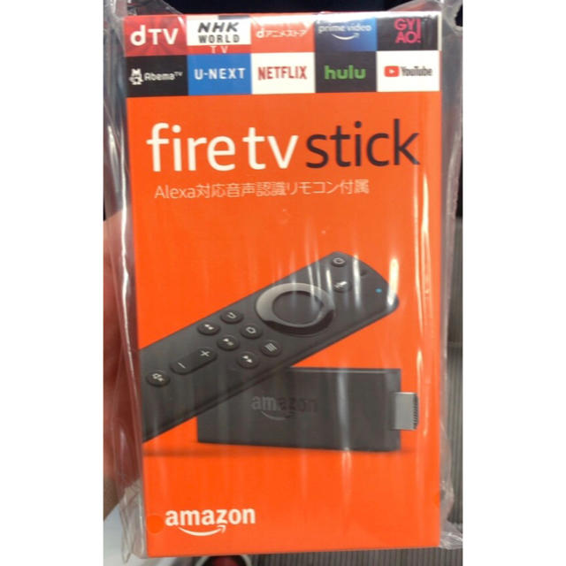 fire tv stick - alexa対応音声認識リモコン付属 スマホ/家電/カメラのテレビ/映像機器(テレビ)の商品写真