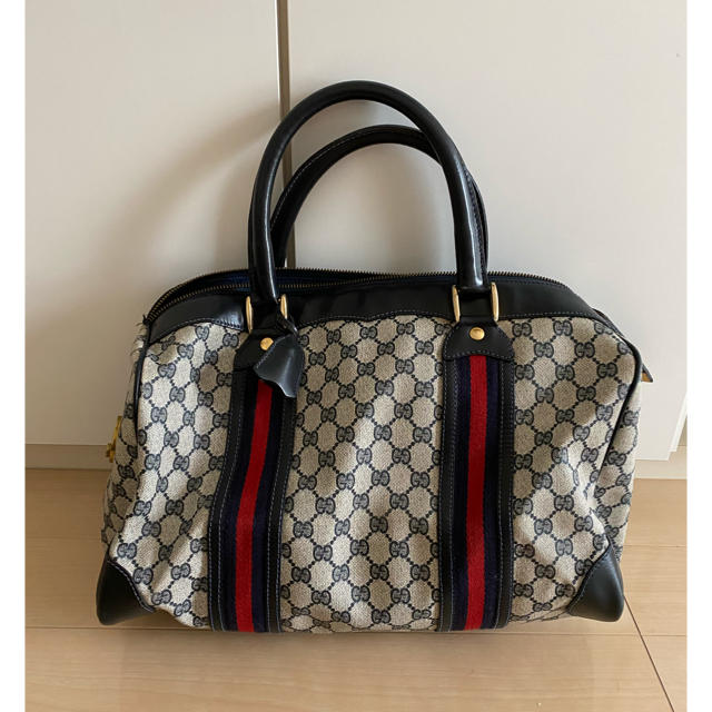 GUCCI - 本物　GUCCI グッチ　ボストンバッグ