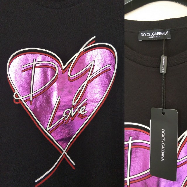DOLCE&GABBANA(ドルチェアンドガッバーナ)のDOLCE&GABBANA 黒タグ Tシャツ 新品  初期不良有り メンズのトップス(Tシャツ/カットソー(半袖/袖なし))の商品写真