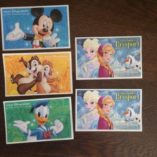 ディズニー(Disney)の使用済みディズニーパスポート アナ雪他(その他)