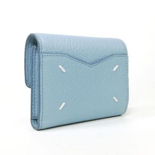 マルタンマルジェラ(Maison Martin Margiela)のENVELOPE LEATHER WALLET IN SKY BLUE(財布)